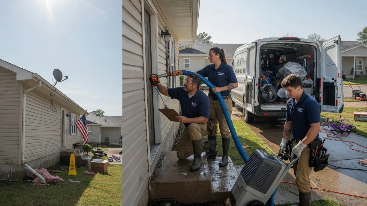 Ceiling Water Damage Restoration in Brooksville, MS near me